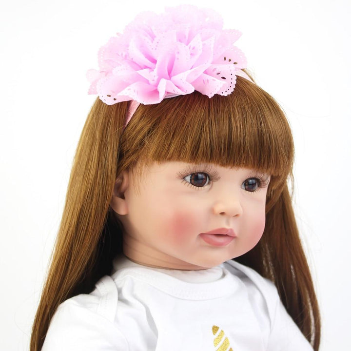 Boneca Bebê Reborn Menina 60CM - OUTLET MAMÃES